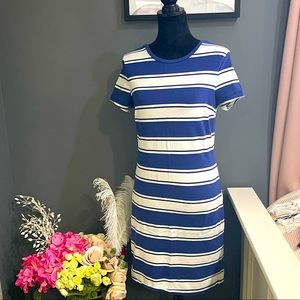 Old Navy Striped Midi Dress (M)